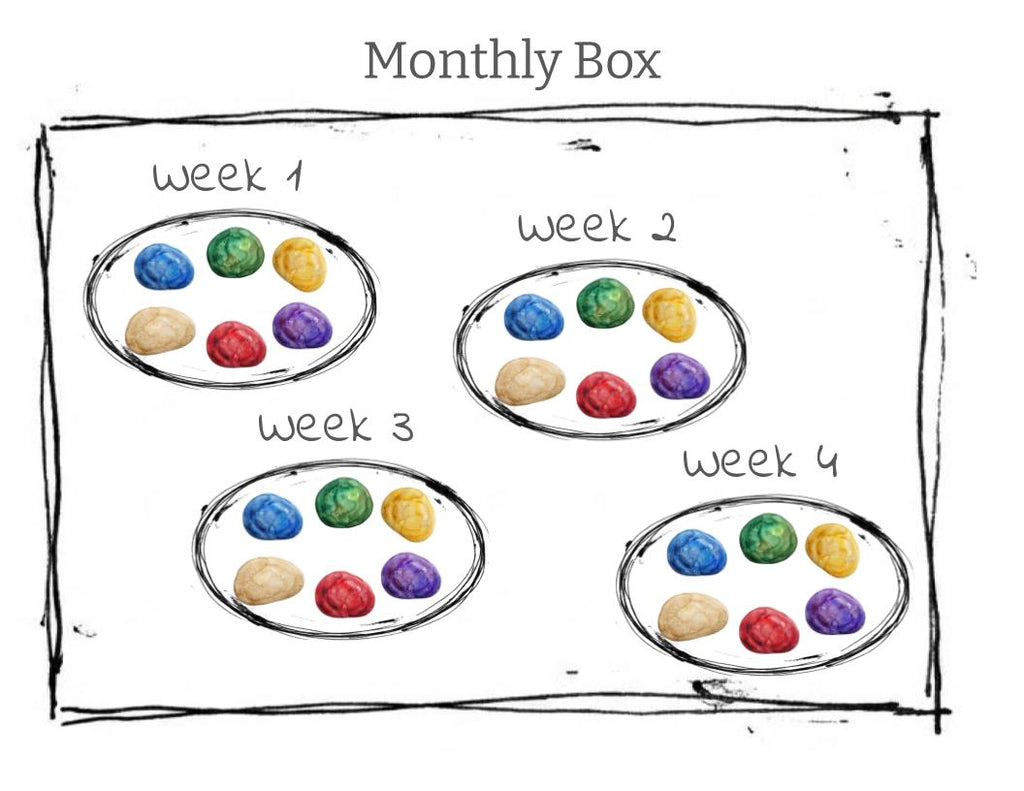 Stepping Stones Monthly Box (Single Child)